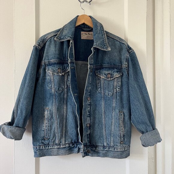 NWT Free People We The Free Jolene Trucker Jacket, SMALL - Picture 3 of 7